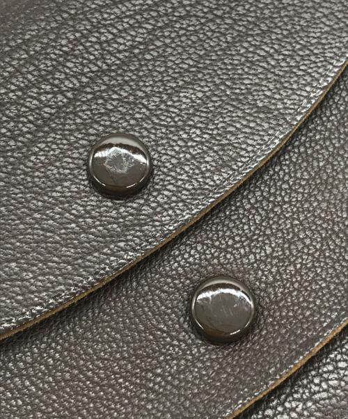 PORTER（ポーター）PORTER (ポーター) KAPTAIN SUNSHINE (キャプテンサンシャイン) Round Pouch ブラウンの古着・服飾アイテム