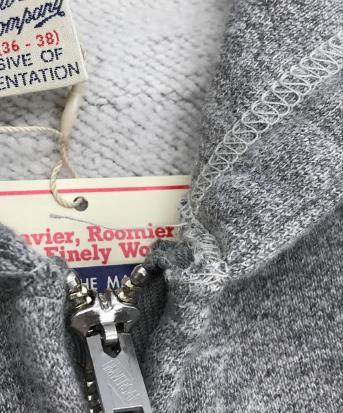 BUZZ RICKSON'S（バズリクソンズ）Buzz Rickson's (バズリクソンズ) FULL ZIP SWEAT PARKA グレー サイズ:Sの古着・服飾アイテム