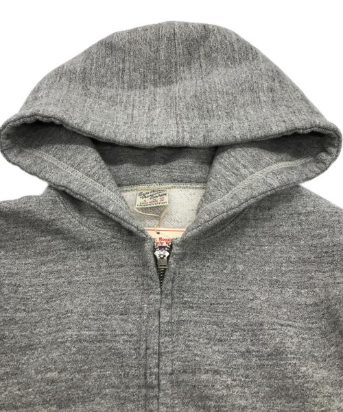 BUZZ RICKSON'S（バズリクソンズ）Buzz Rickson's (バズリクソンズ) FULL ZIP SWEAT PARKA グレー サイズ:Sの古着・服飾アイテム