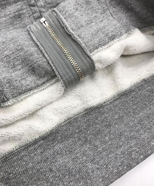 BUZZ RICKSON'S（バズリクソンズ）Buzz Rickson's (バズリクソンズ) FULL ZIP SWEAT PARKA グレー サイズ:Sの古着・服飾アイテム