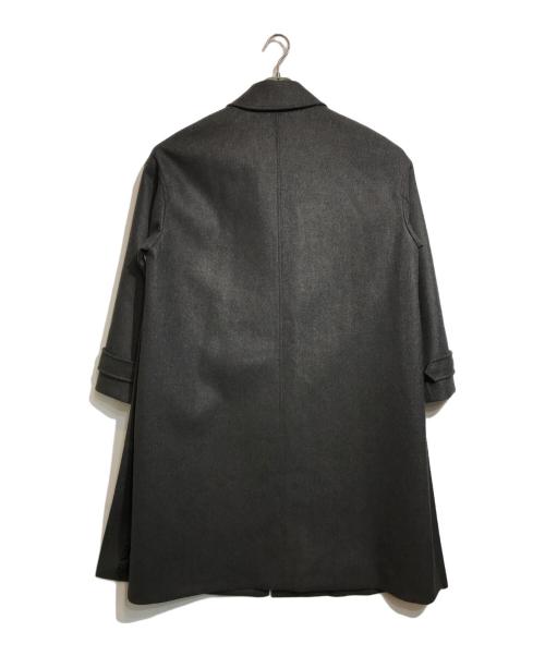 THE RERACS（ザ リラクス）THE RERACS (ザ リラクス) THE BAL COLLAR COAT グレー サイズ:48の古着・服飾アイテム