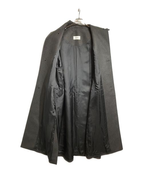THE RERACS（ザ リラクス）THE RERACS (ザ リラクス) THE BAL COLLAR COAT グレー サイズ:48の古着・服飾アイテム