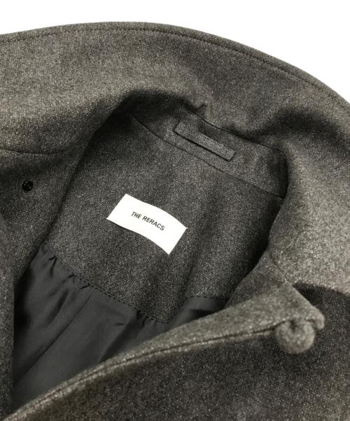 THE RERACS（ザ リラクス）THE RERACS (ザ リラクス) THE BAL COLLAR COAT グレー サイズ:48の古着・服飾アイテム
