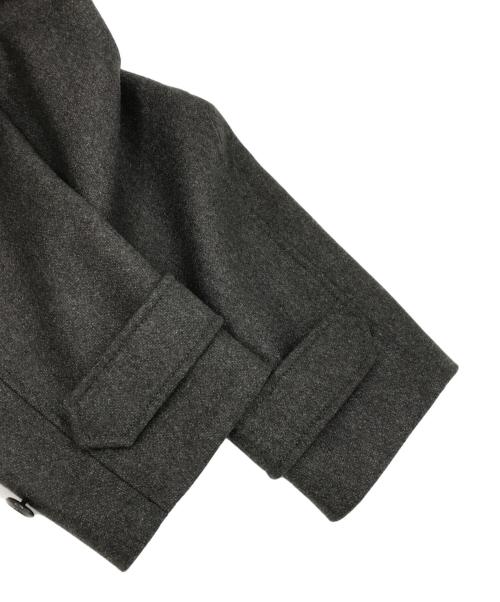 THE RERACS（ザ リラクス）THE RERACS (ザ リラクス) THE BAL COLLAR COAT グレー サイズ:48の古着・服飾アイテム