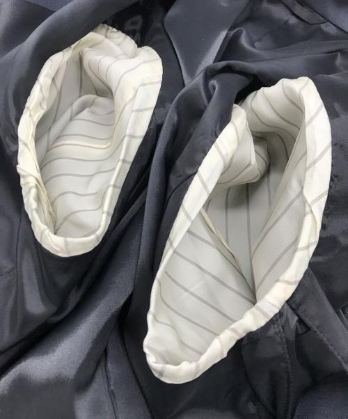 Ujoh（ウジョー）Ujoh (ウジョー) 4ボタンウールダブルジャケット グレー サイズ:2の古着・服飾アイテム