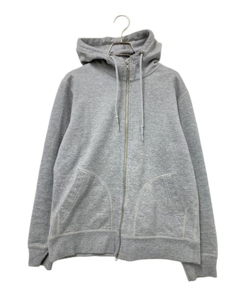 SHIPS GENERAL SUPPLY（シップスジェネラルサプライ）SHIPS GENERAL SUPPLY (シップスジェネラルサプライ) ダブルジップパーカー グレー サイズ:Mの古着・服飾アイテム