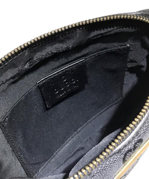 GUCCI（グッチ）GUCCI (グッチ) GGキャンバス ポシェット ブラックの古着・服飾アイテム