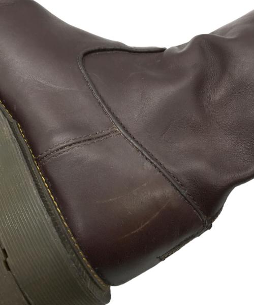 Dr.Martens（ドクターマーチン）Dr.Martens (ドクターマーチン) SAMSONバックジップブーツ ブラウン サイズ:UK8の古着・服飾アイテム