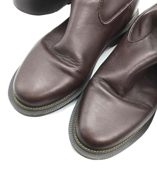 Dr.Martens（ドクターマーチン）Dr.Martens (ドクターマーチン) SAMSONバックジップブーツ ブラウン サイズ:UK8の古着・服飾アイテム