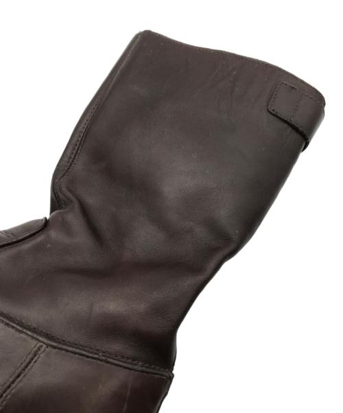 Dr.Martens（ドクターマーチン）Dr.Martens (ドクターマーチン) SAMSONバックジップブーツ ブラウン サイズ:UK8の古着・服飾アイテム