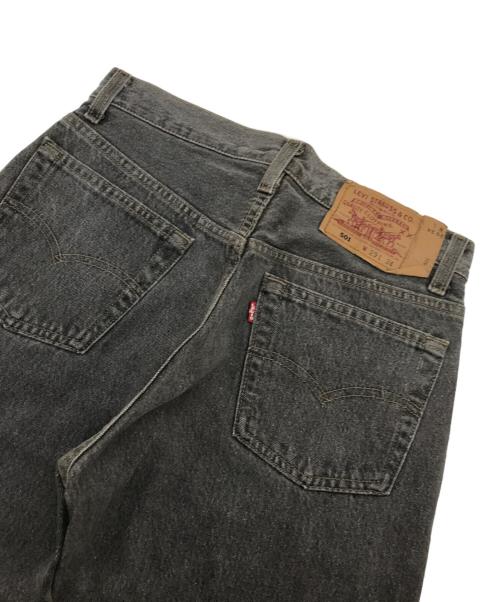 LEVI'S（リーバイス）LEVI'S (リーバイス) 501先染ブラックデニムパンツ グレー サイズ:Ｗ29の古着・服飾アイテム
