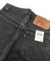 中古・古着 LEVI'S (リーバイス) 501先染ブラックデニムパンツ グレー サイズ:29×34：12000円