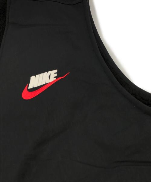 NIKE（ナイキ）NIKE (ナイキ) Supreme (シュプリーム) NIKE Supreme REVERSIBLE NYLON SHERPA VEST ブラック サイズ:Lの古着・服飾アイテム