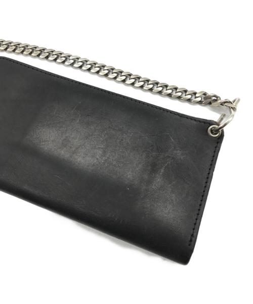 JUNKY CLASSICS（ジャンキー クラシックス）JUNKY CLASSICS (ジャンキー クラシックス) トラッカーウォレット ブラックの古着・服飾アイテム