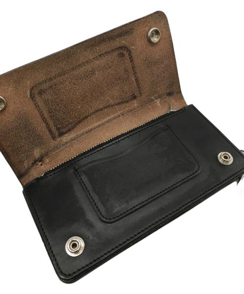 JUNKY CLASSICS（ジャンキー クラシックス）JUNKY CLASSICS (ジャンキー クラシックス) トラッカーウォレット ブラックの古着・服飾アイテム