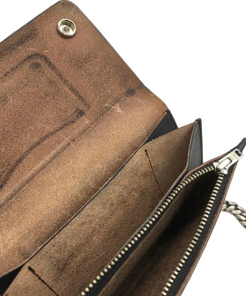 JUNKY CLASSICS（ジャンキー クラシックス）JUNKY CLASSICS (ジャンキー クラシックス) トラッカーウォレット ブラックの古着・服飾アイテム