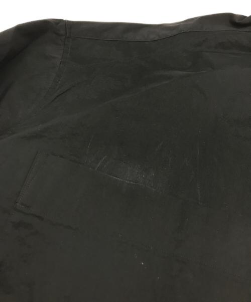 TARO HORIUCHI（タロウホリウチ）TARO HORIUCHI (タロウホリウチ) Band Collar Big Shirt ブラック サイズ:2の古着・服飾アイテム