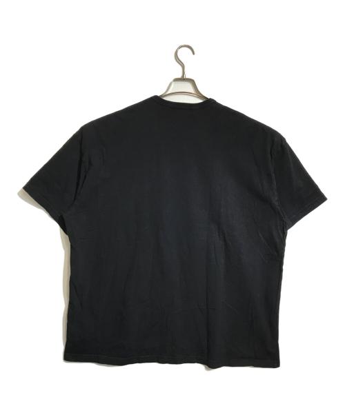 BLACK COMME des GARCONS（ブラックコムデギャルソン）BLACK COMME des GARCONS (ブラック コムデギャルソン) NIKE (ナイキ) Oversize Side Message Print Tee ブラック サイズ:Lの古着・服飾アイテム