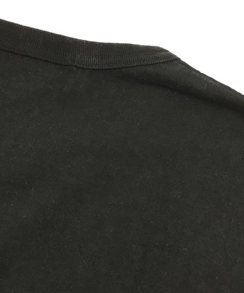 BLACK COMME des GARCONS（ブラックコムデギャルソン）BLACK COMME des GARCONS (ブラック コムデギャルソン) NIKE (ナイキ) Oversize Side Message Print Tee ブラック サイズ:Lの古着・服飾アイテム