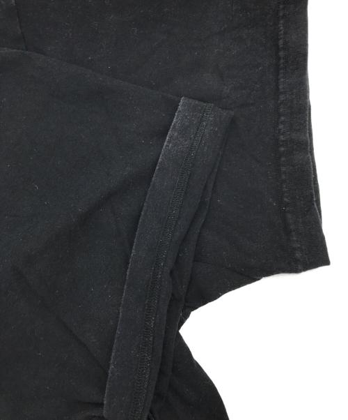 BLACK COMME des GARCONS（ブラックコムデギャルソン）BLACK COMME des GARCONS (ブラック コムデギャルソン) NIKE (ナイキ) Oversize Side Message Print Tee ブラック サイズ:Lの古着・服飾アイテム