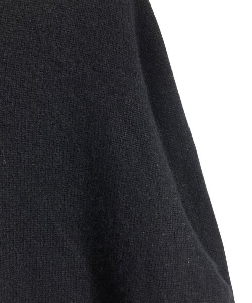 KAPTAIN SUNSHINE（キャプテンサンシャイン）KAPTAIN SUNSHINE (キャプテンサンシャイン) kid cashmere V neck Knit ブラック サイズ:36の古着・服飾アイテム