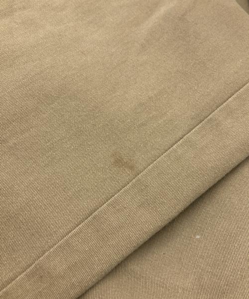 COMME des GARCONS HOMME PLUS（コムデギャルソンオムプリュス）COMME des GARCONS HOMME PLUS (コムデギャルソンオムプリュス) イージーチノワイドパンツ ベージュ サイズ:Sの古着・服飾アイテム