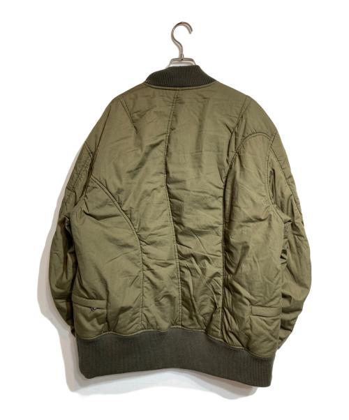 UNDERCOVERISM（アンダーカバーイズム）UNDERCOVERISM (アンダーカバーイズム) 中綿ユガミMA-1 カーキ サイズ:3の古着・服飾アイテム