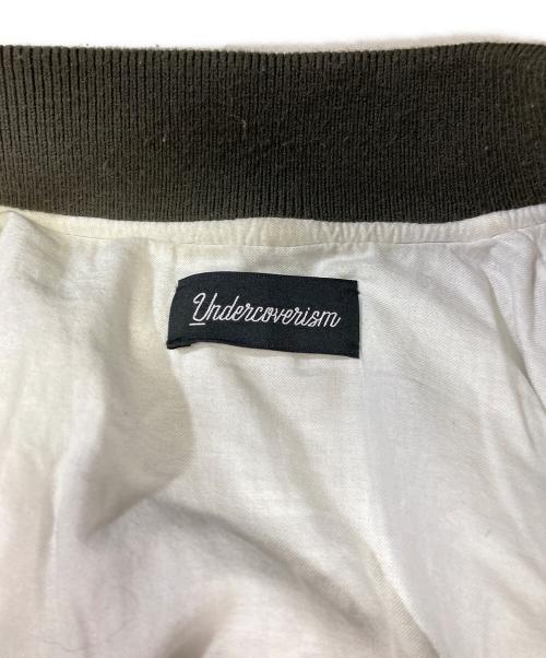 UNDERCOVERISM（アンダーカバーイズム）UNDERCOVERISM (アンダーカバーイズム) 中綿ユガミMA-1 カーキ サイズ:3の古着・服飾アイテム