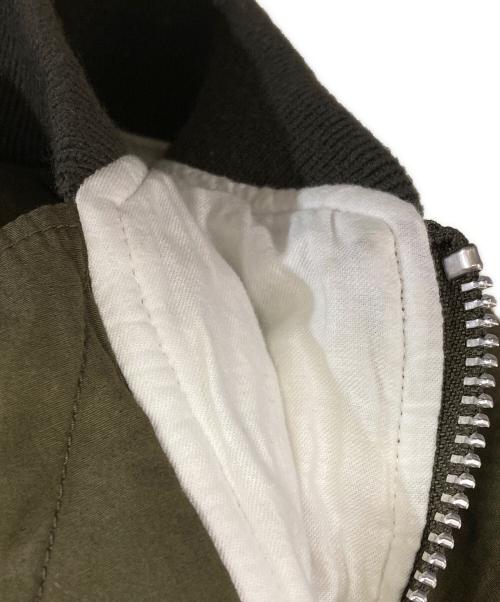 UNDERCOVERISM（アンダーカバーイズム）UNDERCOVERISM (アンダーカバーイズム) 中綿ユガミMA-1 カーキ サイズ:3の古着・服飾アイテム
