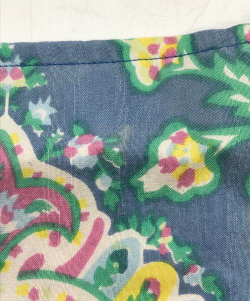 POLO RALPH LAUREN（ポロ・ラルフローレン）POLO RALPH LAUREN (ポロ・ラルフローレン) ペイズリーシルクシャツ イエロー×グリーン サイズ:Ｍの古着・服飾アイテム