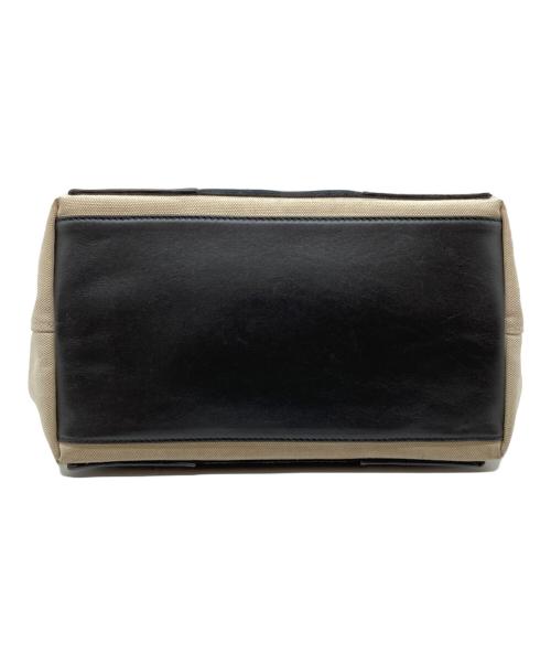 BALENCIAGA（バレンシアガ）BALENCIAGA (バレンシアガ) CABAS S ハンドバッグ ブラック×ベージュの古着・服飾アイテム