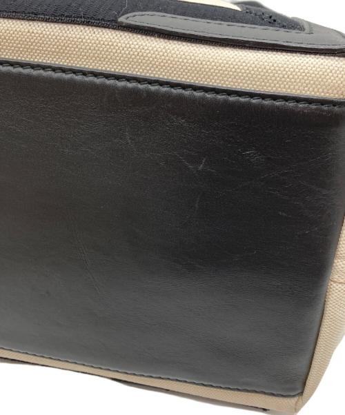 BALENCIAGA（バレンシアガ）BALENCIAGA (バレンシアガ) CABAS S ハンドバッグ ブラック×ベージュの古着・服飾アイテム