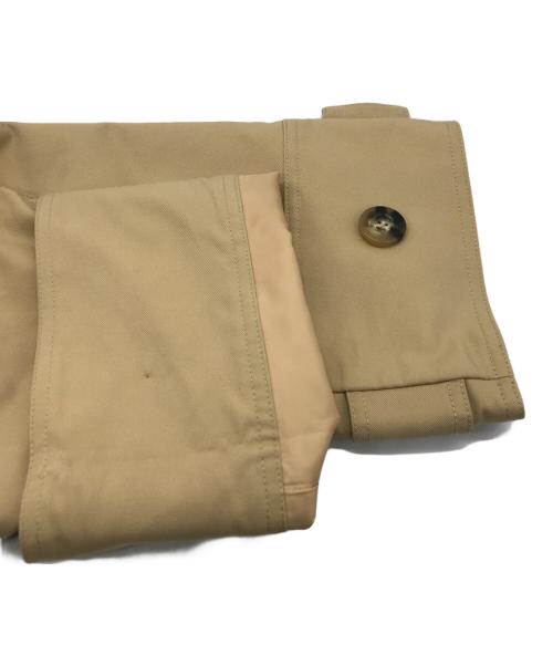 UN3D.（アンスリード）UN3D. (アンスリード) ファブリックミックスコート ベージュ サイズ:36の古着・服飾アイテム