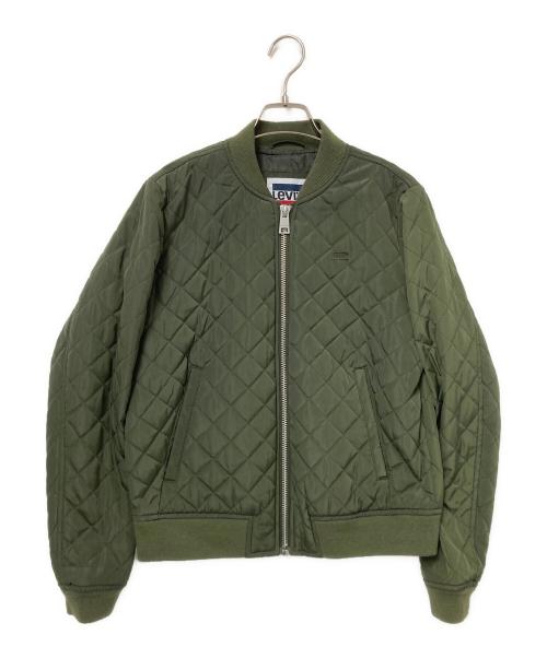 LEVI'S（リーバイス）LEVI'S (リーバイス) キルティングジャケット グリーン サイズ:Sの古着・服飾アイテム