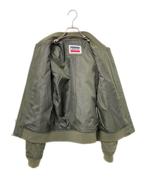 LEVI'S（リーバイス）LEVI'S (リーバイス) キルティングジャケット グリーン サイズ:Sの古着・服飾アイテム