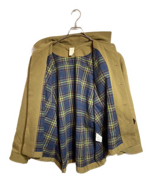 O project（オープロジェクト）O project (オープロジェクト) デザインウールカバーオール ベージュ サイズ:Ｍの古着・服飾アイテム