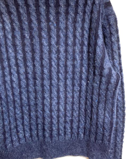 Acne studios（アクネ ストゥディオス）Acne studios (アクネ ストゥディオス) ケーブルニット ネイビー サイズ:Mの古着・服飾アイテム