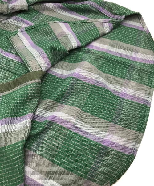 THE NORTHFACE PURPLELABEL（ザ・ノースフェイス パープルレーベル）THE NORTHFACE PURPLELABEL (ザ・ノースフェイス パープルレーベル) California Field Shirt グリーン サイズ:Mの古着・服飾アイテム