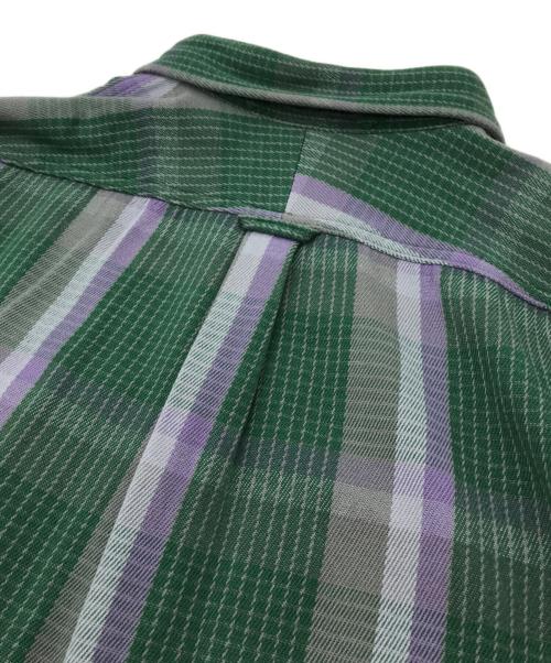 THE NORTHFACE PURPLELABEL（ザ・ノースフェイス パープルレーベル）THE NORTHFACE PURPLELABEL (ザ・ノースフェイス パープルレーベル) California Field Shirt グリーン サイズ:Mの古着・服飾アイテム