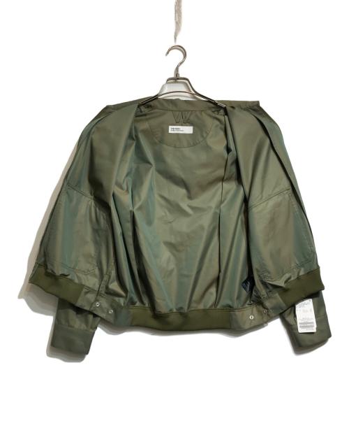 THE SEED BY WILLY CHAVARRIA（ザ シード バイ ウィリーチャバリア）THE SEED BY WILLY CHAVARRIA (ザ シード バイ ウィリーチャバリア) Vギャバブルゾン カーキ サイズ:40の古着・服飾アイテム