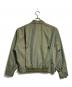 THE SEED BY WILLY CHAVARRIA (ザ シード バイ ウィリーチャバリア) Vギャバブルゾン カーキ サイズ:40：15000円