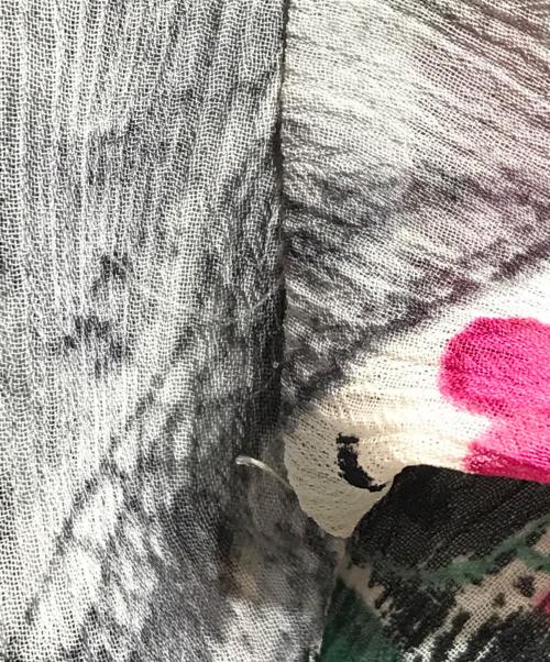 伊太利屋（イタリヤ）伊太利屋 (イタリヤ) フロントジップシアーブルゾン グレー サイズ:11の古着・服飾アイテム