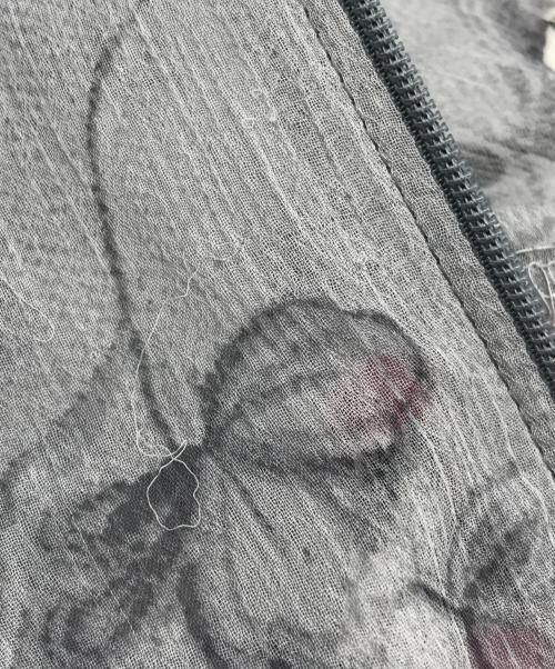 伊太利屋（イタリヤ）伊太利屋 (イタリヤ) フロントジップシアーブルゾン グレー サイズ:11の古着・服飾アイテム