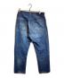 LEVI'S (リーバイス) 66前期ヴィンテージデニムパンツ インディゴ サイズ:なし（実寸91㎝相当）：50000円