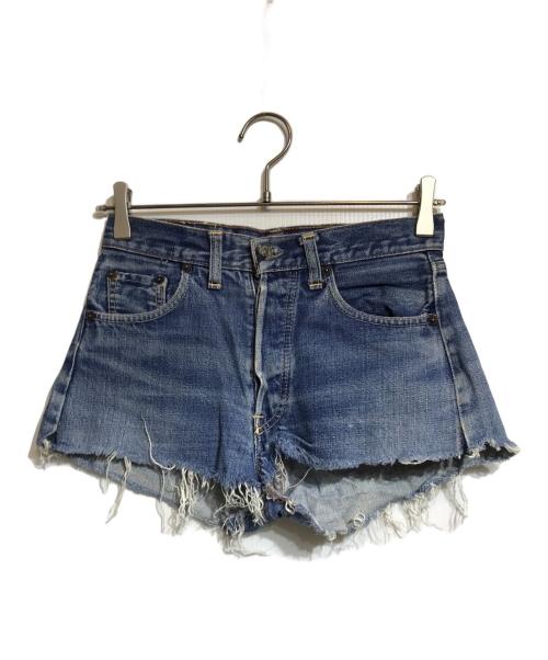 LEVI'S（リーバイス）LEVI'S (リーバイス) カットオフヴィンテージデニムショーツ インディゴ サイズ:W28の古着・服飾アイテム