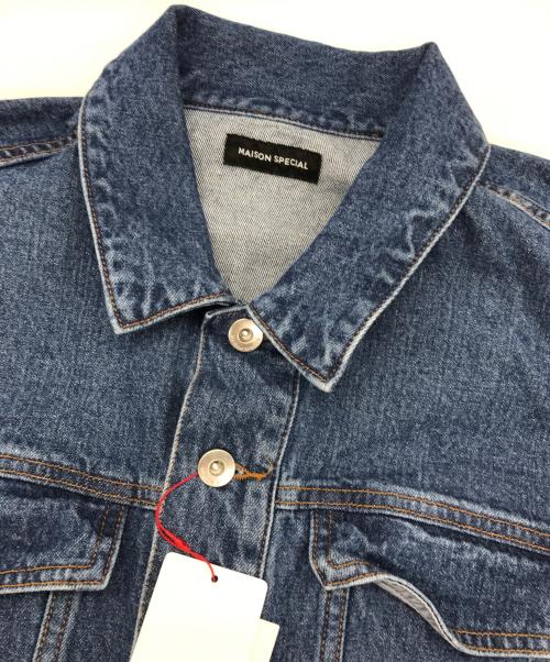 MAISON SPECIAL（メゾンスペシャル）MAISON SPECIAL (メゾンスペシャル) Denim Jumpsuit インディゴ サイズ:36 未使用品の古着・服飾アイテム