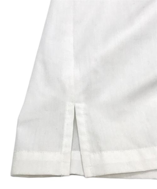 COMME des GARCONS（コムデギャルソン）COMME des GARCONS (コムデギャルソン) サイドジップフリルベスト ホワイト サイズ:Mの古着・服飾アイテム