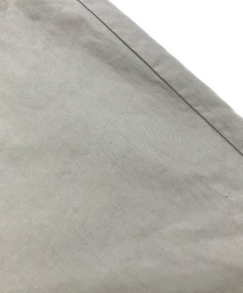 AURALEE（オーラリー）AURALEE (オーラリー) WASHED FINX TWILL EASY WIDE PANTS グリーンの古着・服飾アイテム