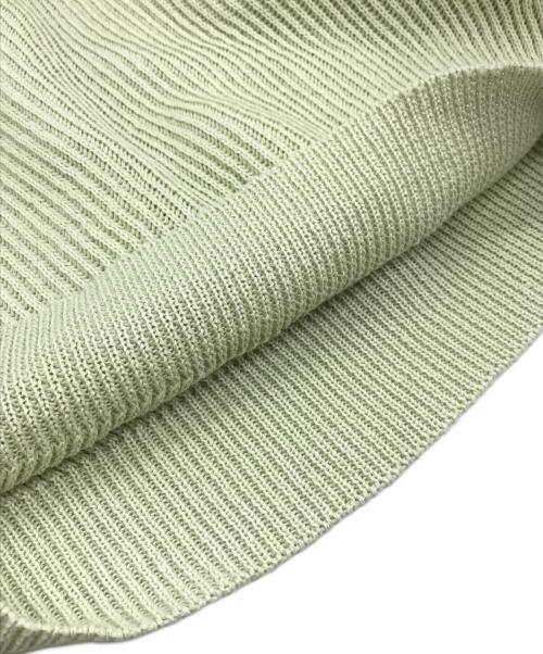 AURALEE（オーラリー）AURALEE (オーラリー) HEMP RIB KNIT BIG P/O グリーン サイズ:1の古着・服飾アイテム