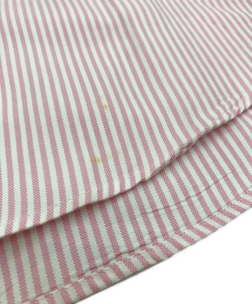 AURALEE（オーラリー）AURALEE (オーラリー) CANDY STRIPE BD SHIRT BD ピンク サイズ:2の古着・服飾アイテム